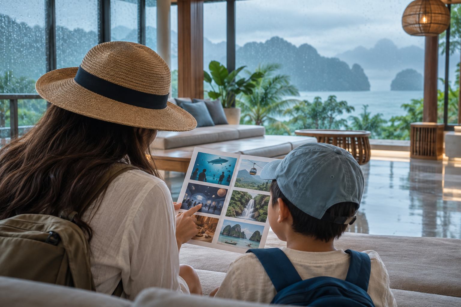 Langkawi with children: make a weather-flexible day plan