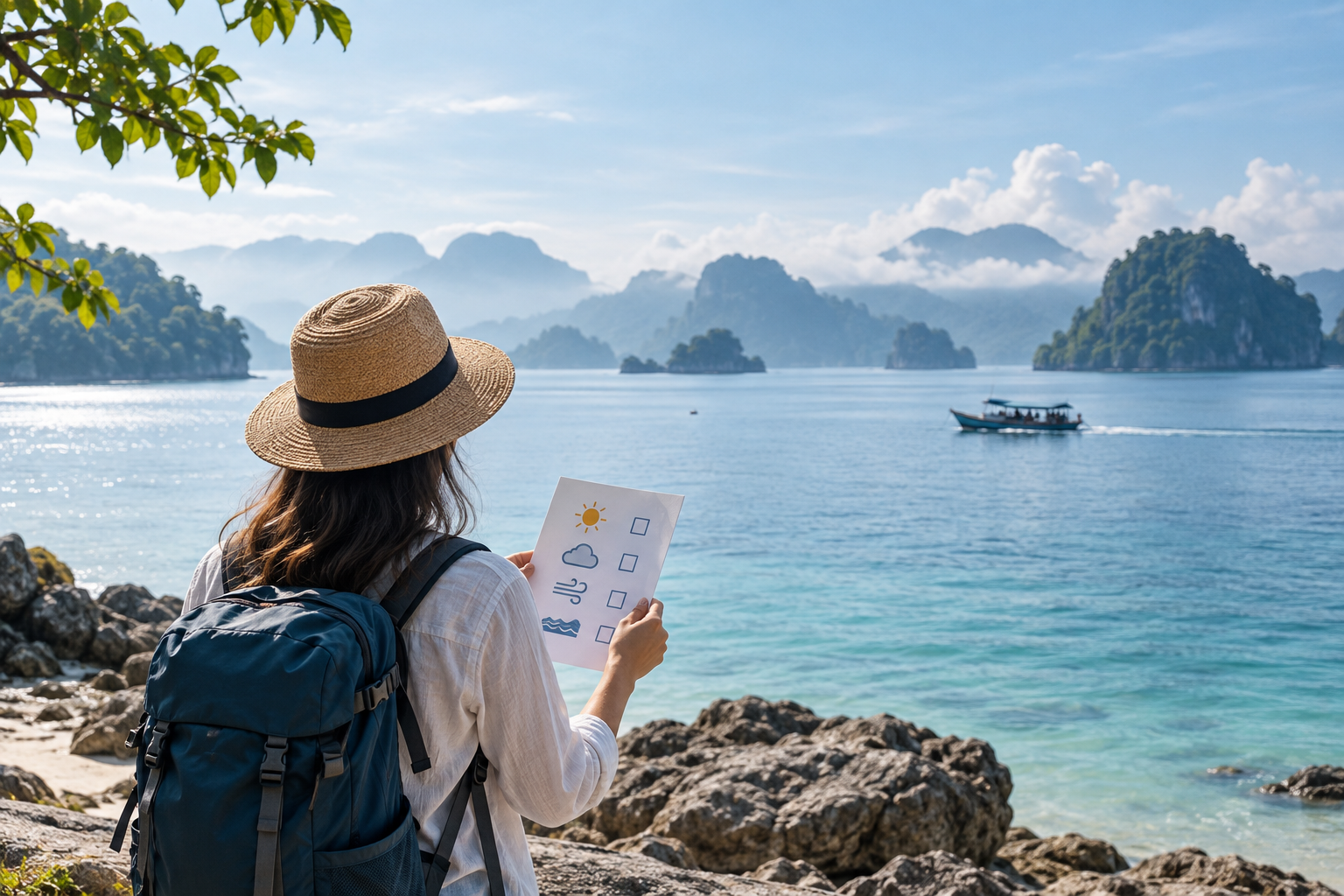 Langkawi island trip: check weather and sea conditions first