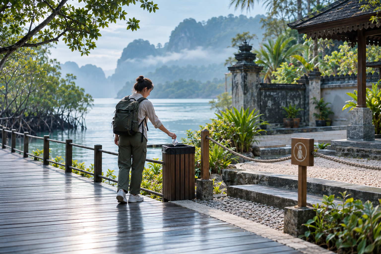 Respect nature and cultural places in Langkawi