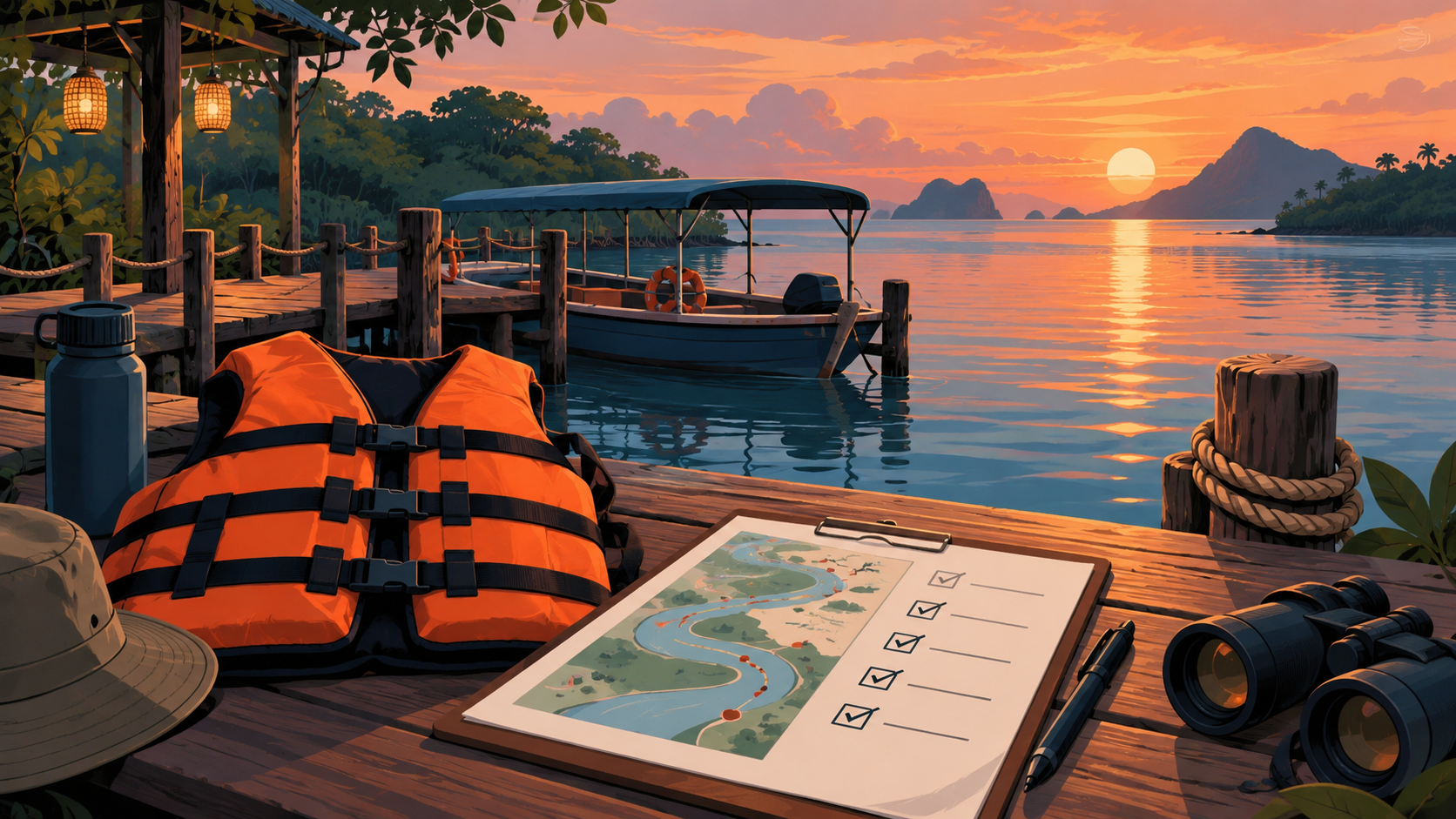 Melaka river and coastal activity: prepare before you go