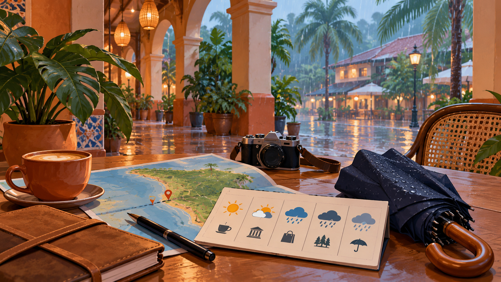 Melaka weather and rain-ready day plan