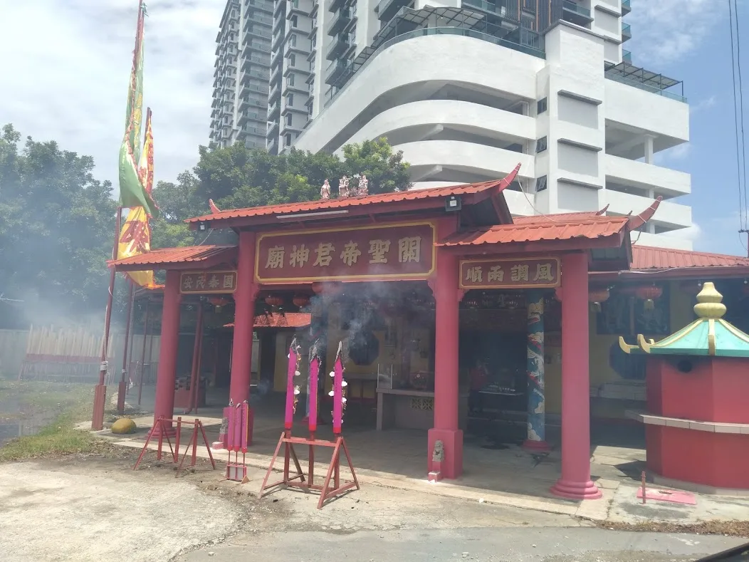 Guan Sheng Di Jun Temple, Penampang