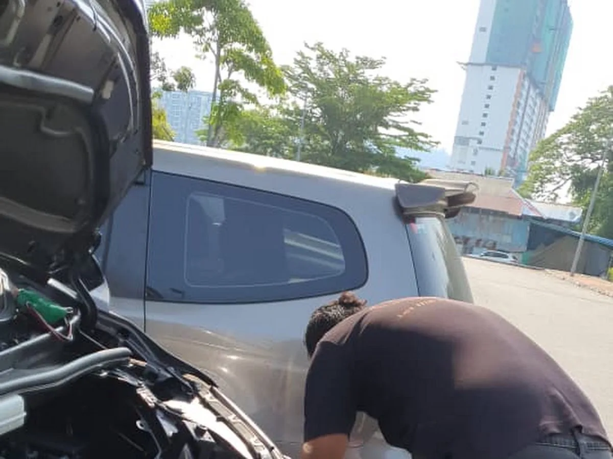 Runner bateri kereta Amaron Mb Car Battery Shop Bukit Jambul Kedai Bateri Kereta Bayan Lepas