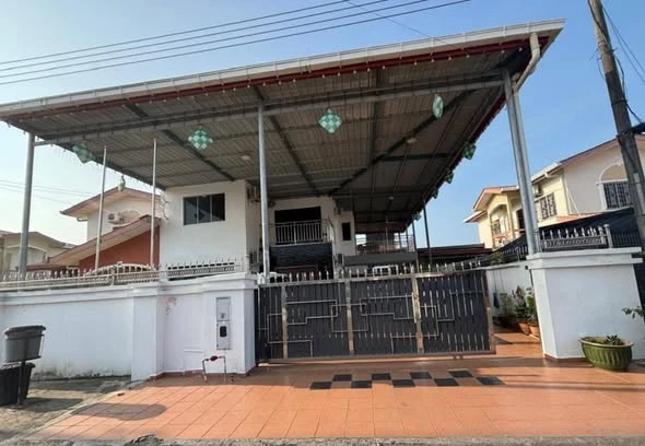 Rumah Berkembar Dua Tingkat Taman Miramas 2 Semporna untuk Dijual