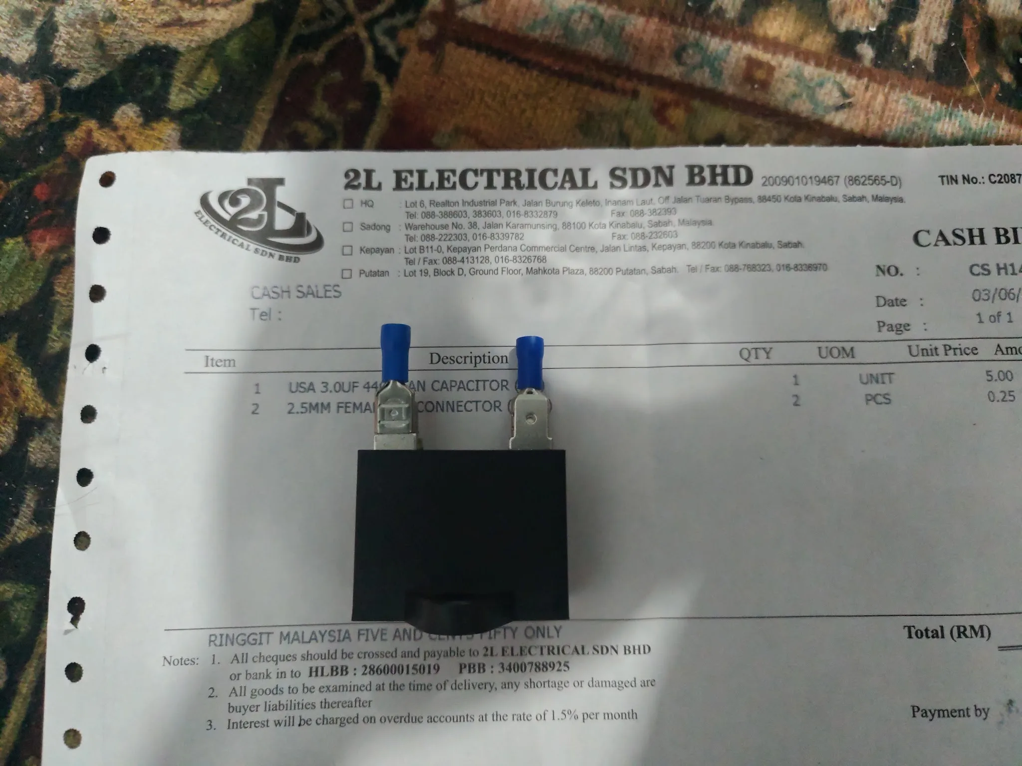 2L Electrical Sdn Bhd (Realton Industrial Park)