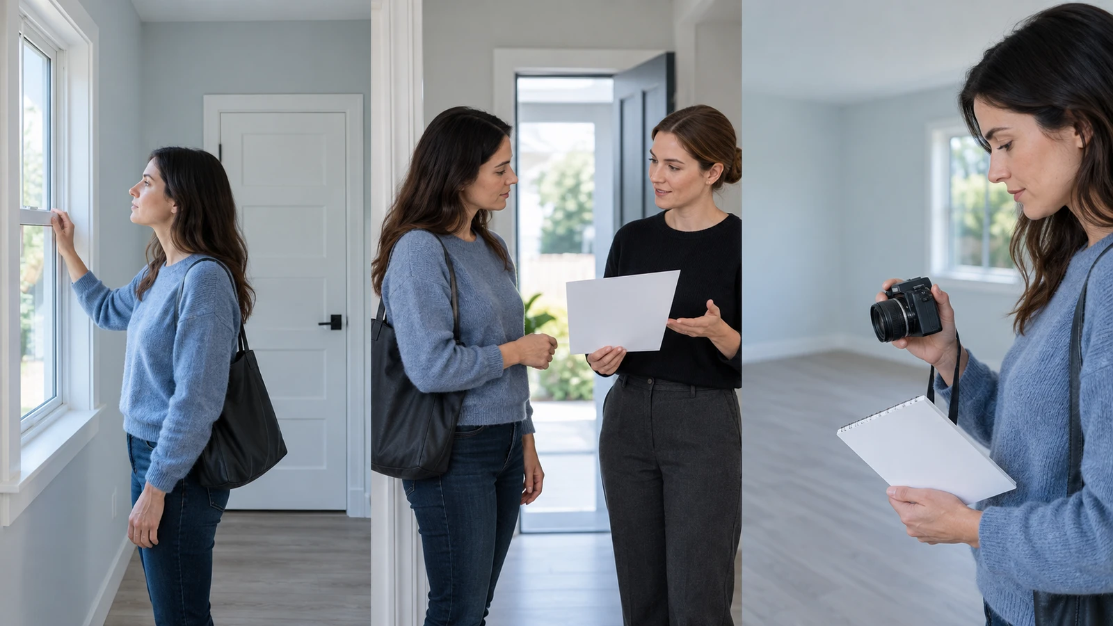 Property viewing and condition checklist