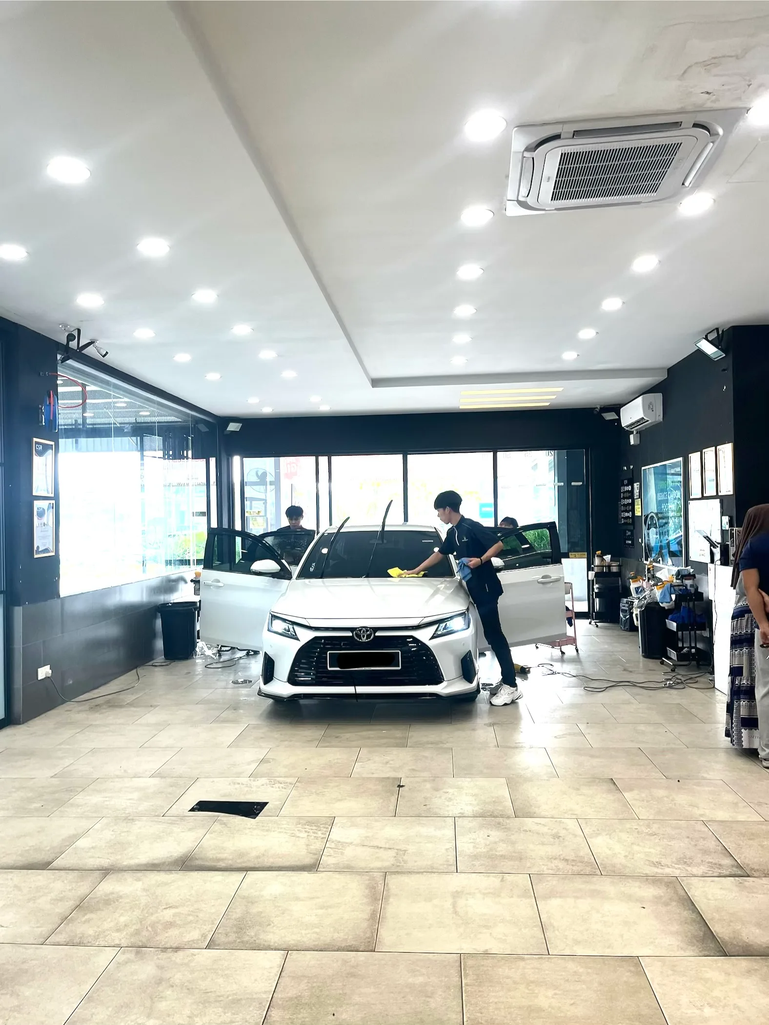 Raytech & Rhadium Kuching, Sarawak (Tinting, Coating, PPF & Detailing Shop)