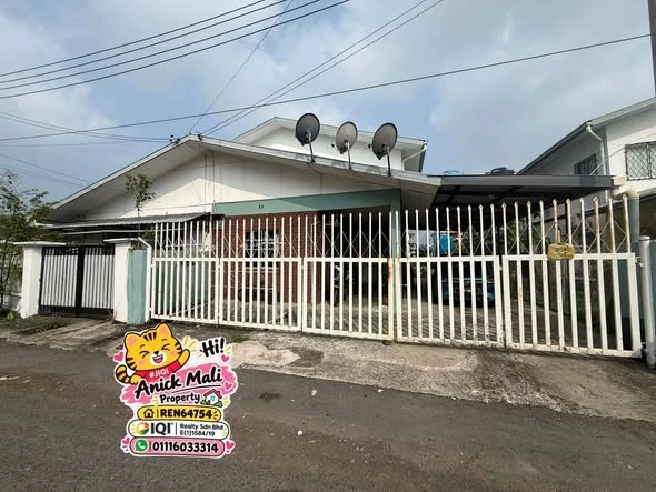 Rumah Kluster Dua Tingkat Jenis B Taman Hatib Fasa 1 untuk Dijual