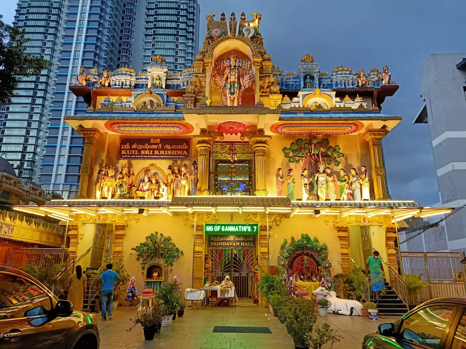 Kuil Sri Krishna, Brickfields