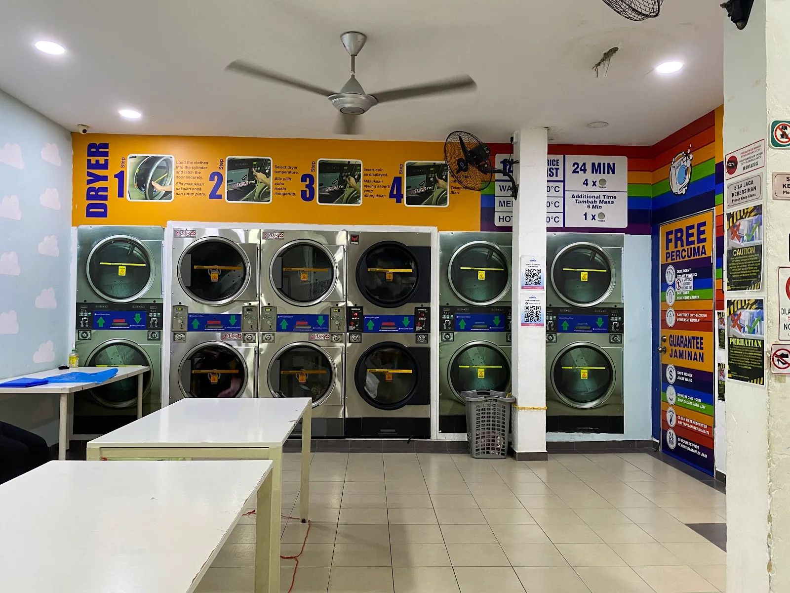 RAINBOW LAUNDRY JB