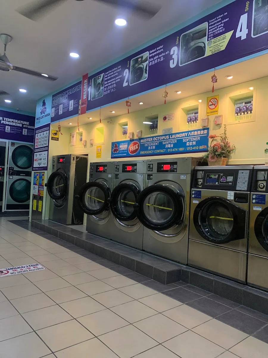 Master Octopus Laundry Self Service 24 hour