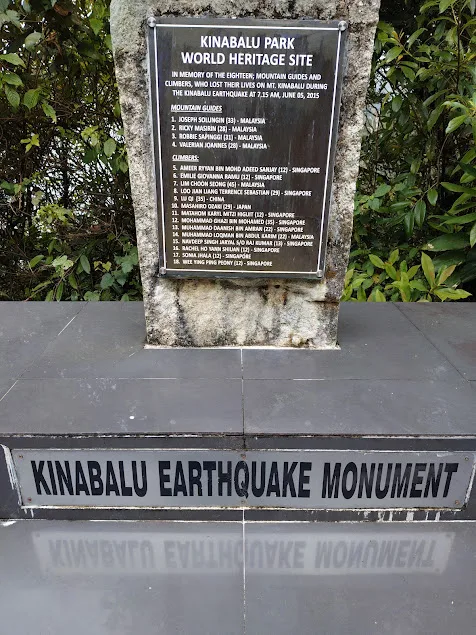 Kiau Gap View Monument